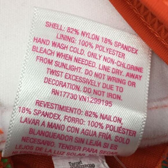 NWT Xhilaration Bralette Push Up Bikini Top Tropical Print Underwire Back XS - Picture 6 of 14